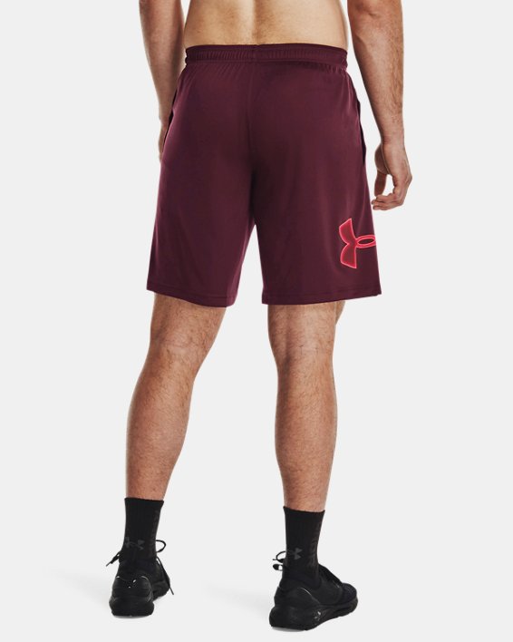 Men's UA Tech™ Graphic Shorts in Maroon image number 1